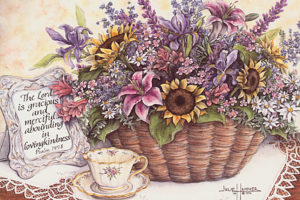 Flowers with Teacup