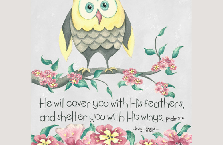He will Cover you with His Feathers
