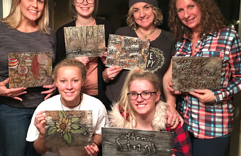 Family Craft – Foil Relief Wall Art